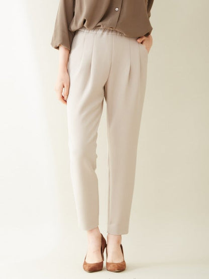 【伸縮性抜群!】2重織ウォームタックパンツ