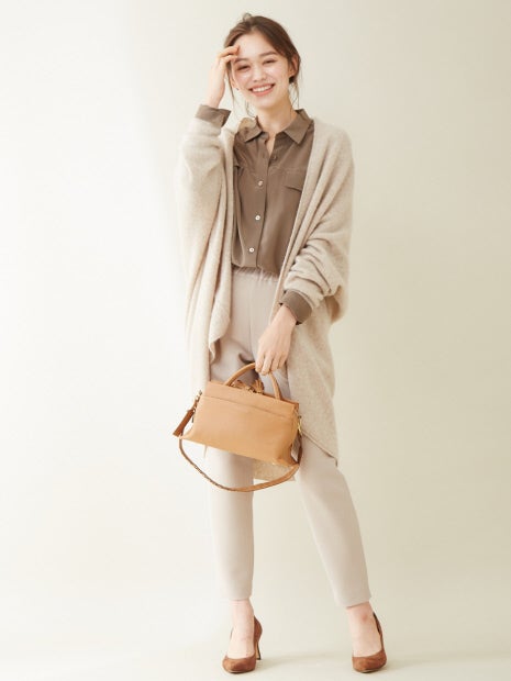 【伸縮性抜群!】2重織ウォームタックパンツ