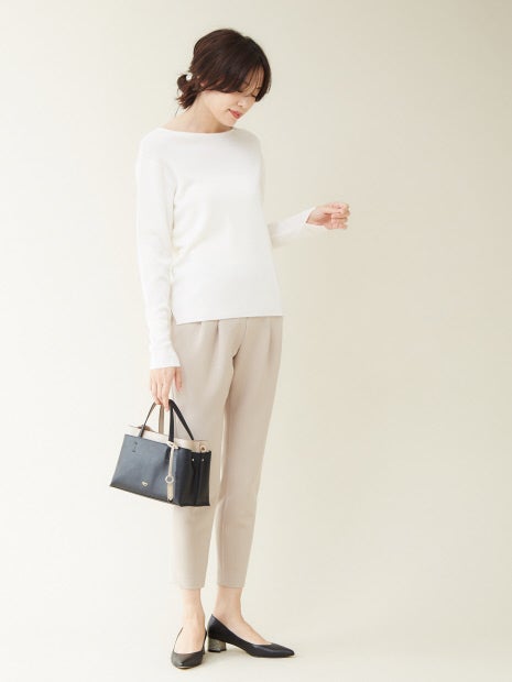 【伸縮性抜群!】2重織ウォームタックパンツ