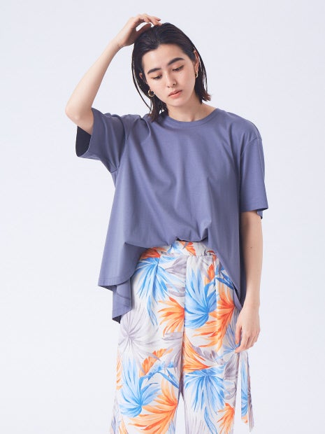 【接触冷感】クールスムースフレアーTシャツ