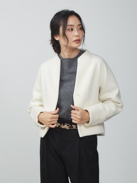 ショートビーバーコート