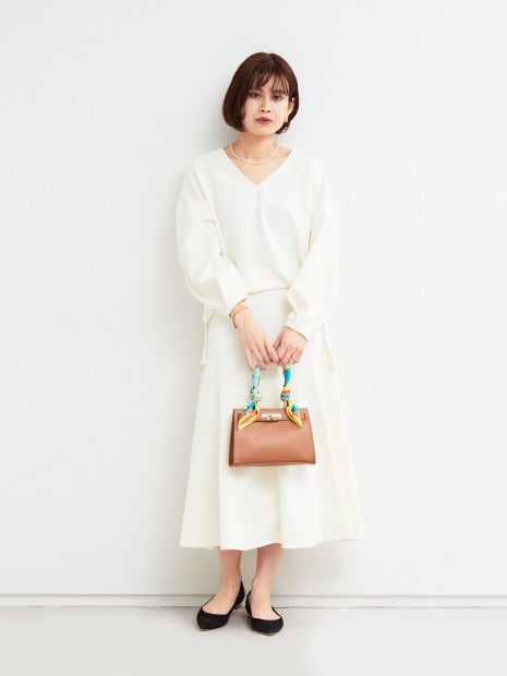 【セットアップ対応】ジョーゼットブラウス