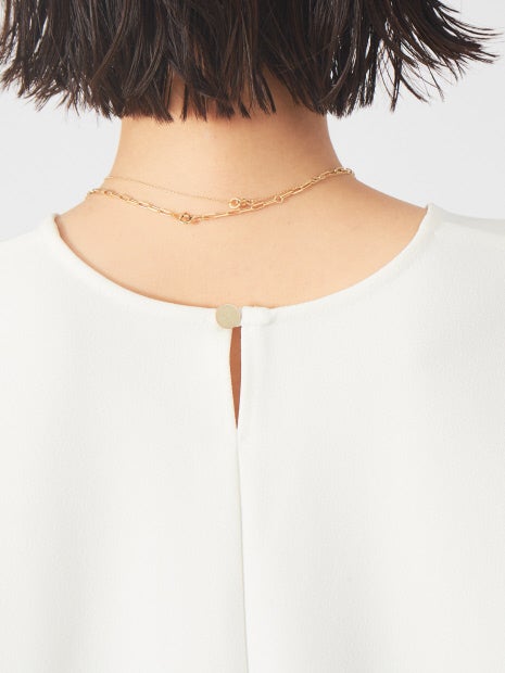 【セットアップ対応】ジョーゼットブラウス