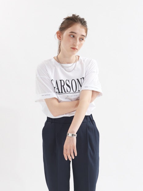 ターンバックロゴTシャツ