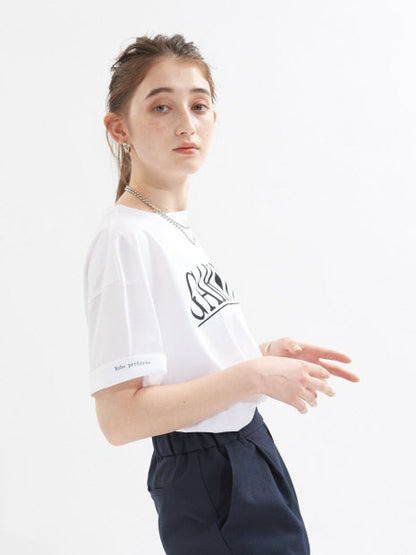 ターンバックロゴTシャツ