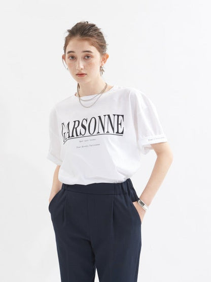 ターンバックロゴTシャツ