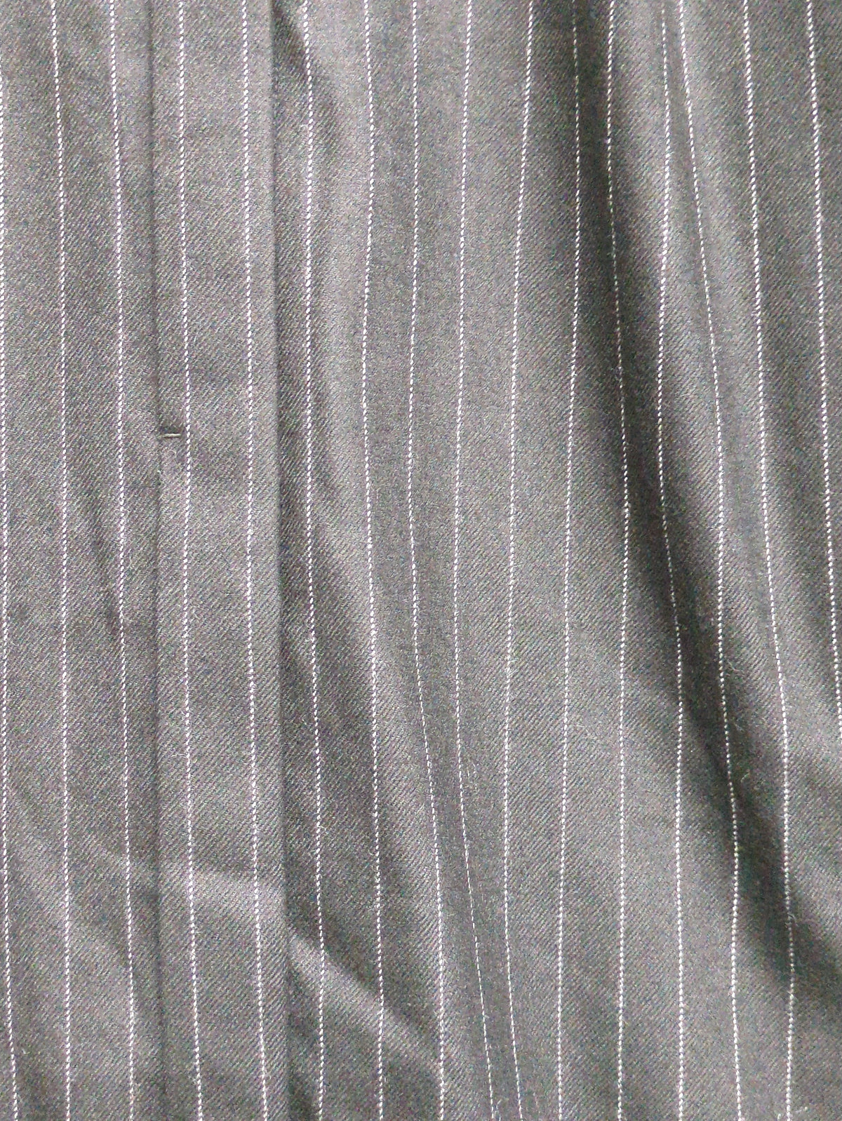 ウールサキソニーWカフスシャツ