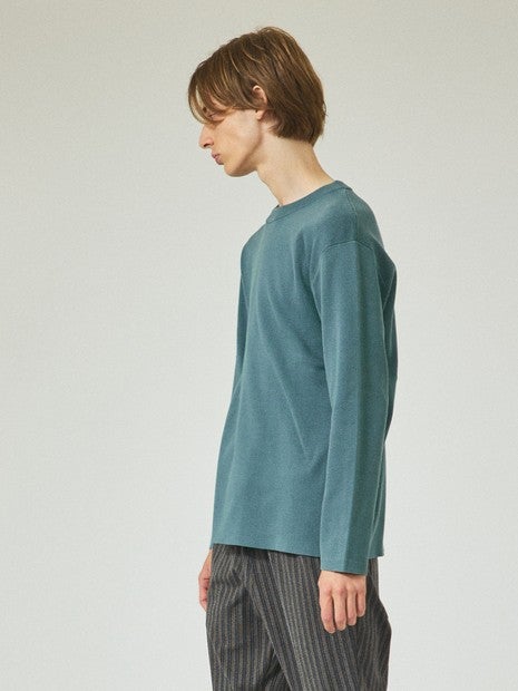 総針 プルオーバー ニット / クルーネックニット