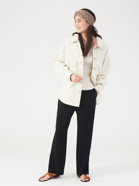 【e×qualite】オーバーデニムジャケット