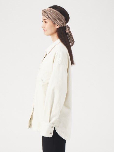 【e×qualite】オーバーデニムジャケット