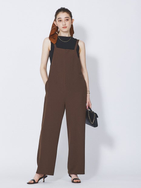 ドライタッチストレッチサロペット