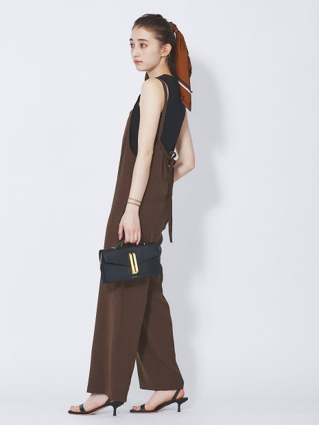 ドライタッチストレッチサロペット