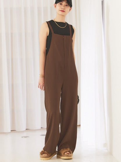 ドライタッチストレッチサロペット