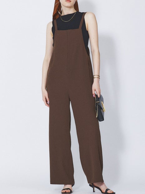 ドライタッチストレッチサロペット