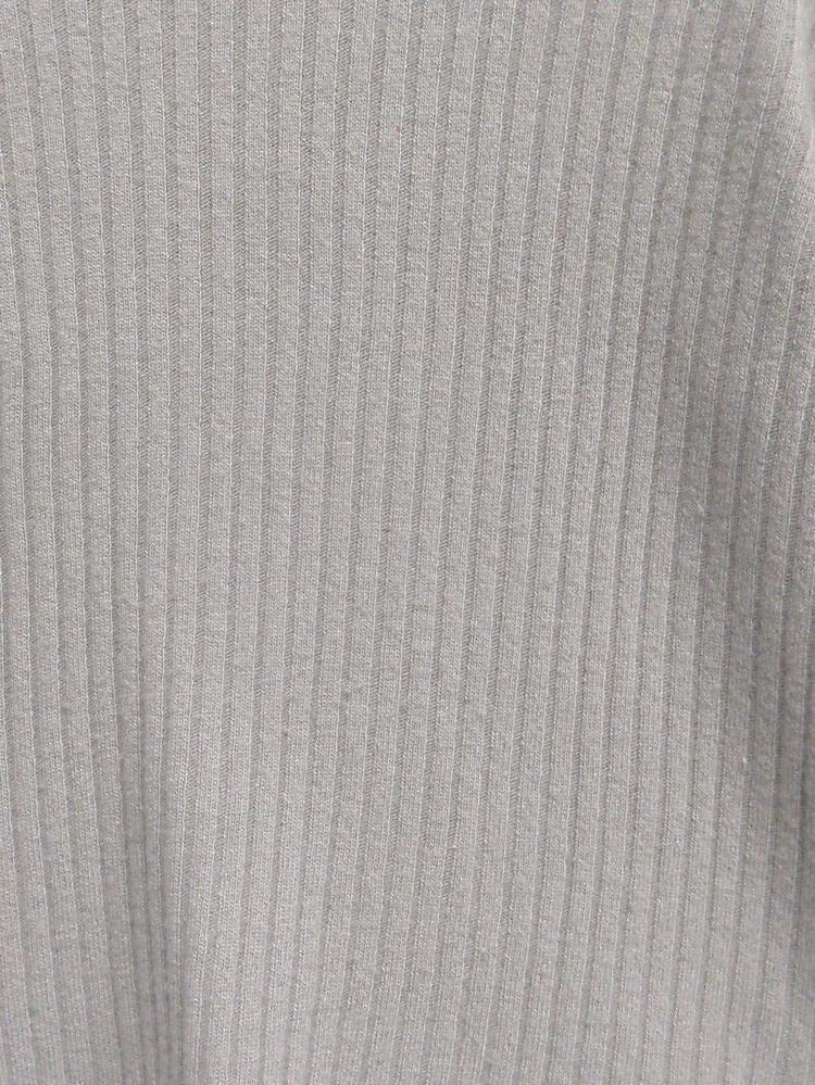 フーディーワイドリブニット