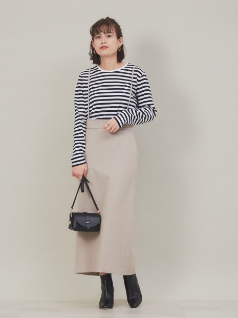 【ロングセラー】サスペンダータイトスカート