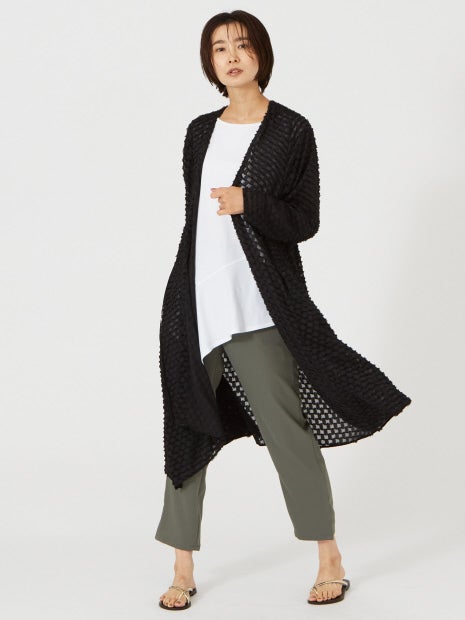 ウールボイルシャツカーデ