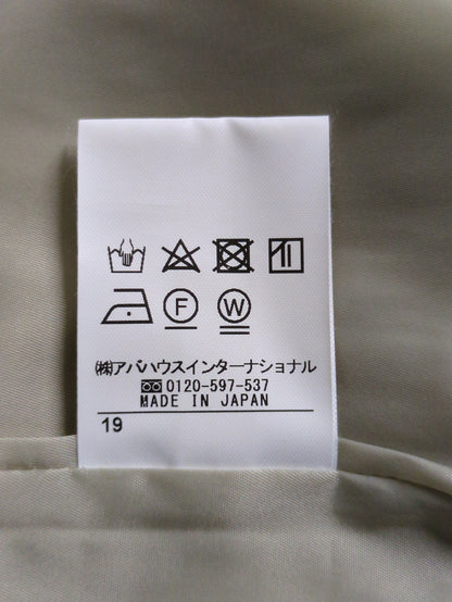 ウールギャバ2タックパンツ