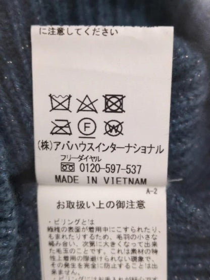 ふわふわウール2WAYラメニット