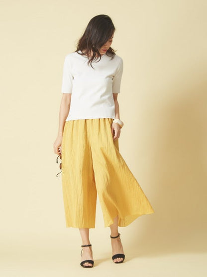 シャドーストライププリーツパンツ