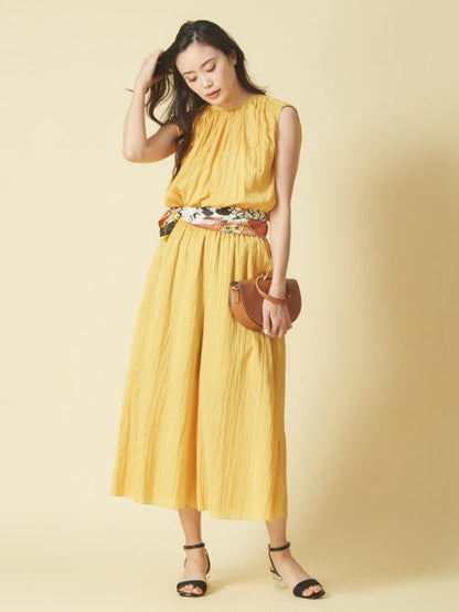 シャドーストライププリーツパンツ