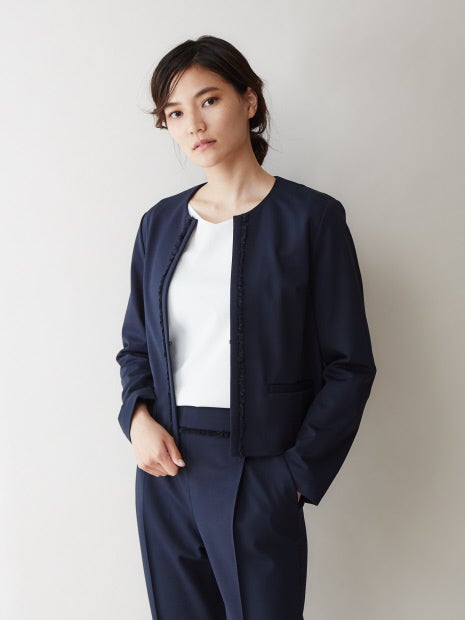 フリンジポンチジャケット