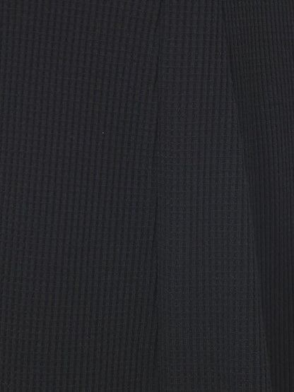 ワッフルフレアワンピース