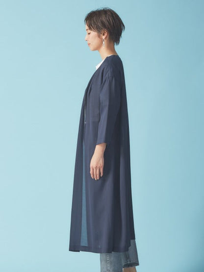 キュプラサテンライトガウン