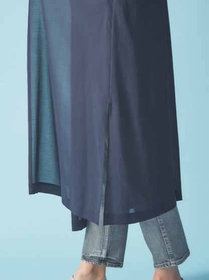 キュプラサテンライトガウン