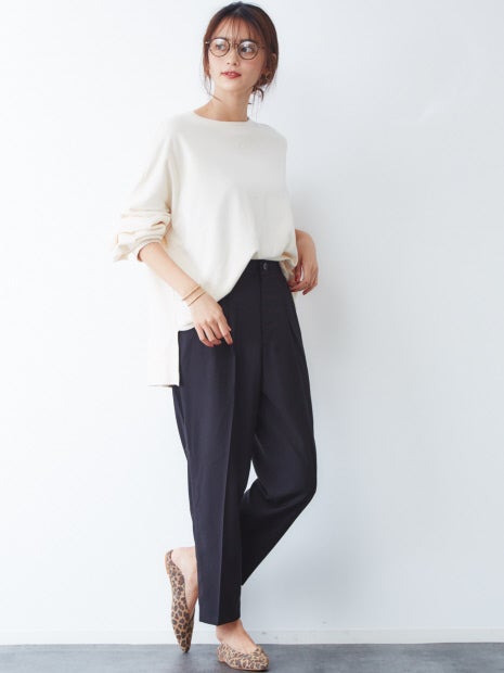 オーバーサイズ裏毛スウェット