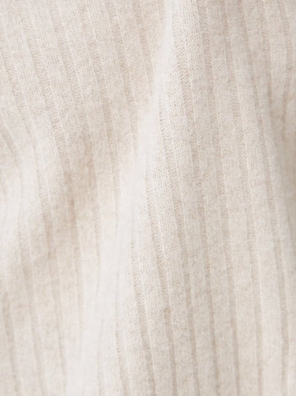 ウールVネックニットプルオーバー