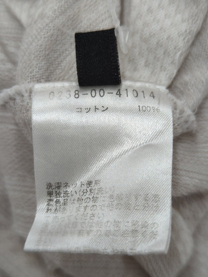 コンパクトツイストVネック半袖ニット