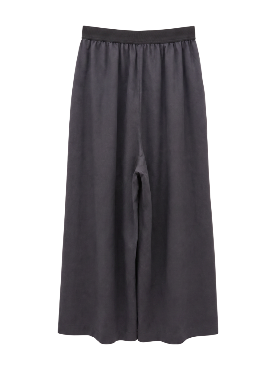 ストレッチダンボールタックワイドパンツ