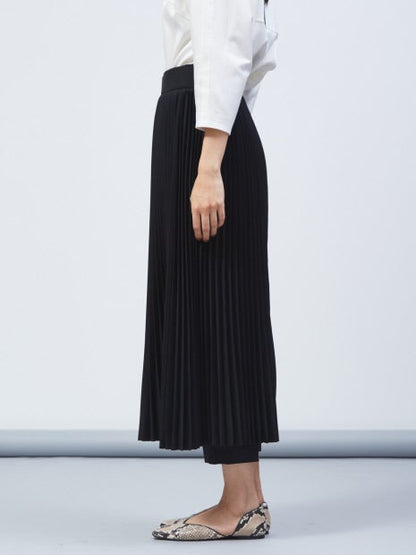 【3WAY】ハーフプリーツパンツ