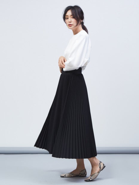 【3WAY】ハーフプリーツパンツ