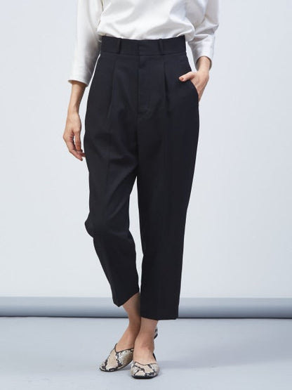 【3WAY】ハーフプリーツパンツ