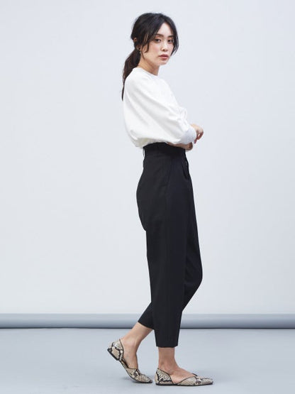 【3WAY】ハーフプリーツパンツ