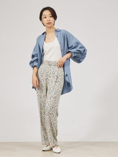 ブロードタックスリーブシャツ