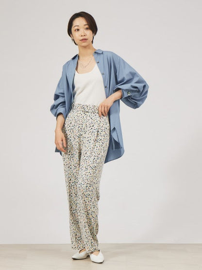 ブロードタックスリーブシャツ