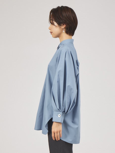 ブロードタックスリーブシャツ