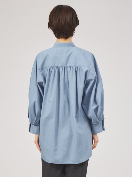 ブロードタックスリーブシャツ