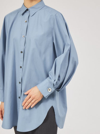 ブロードタックスリーブシャツ