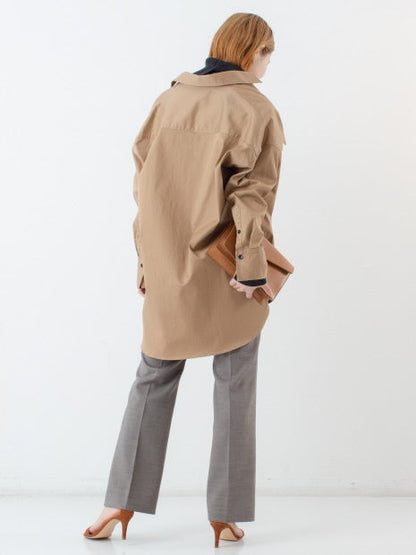 センタープレスストレッチパンツ
