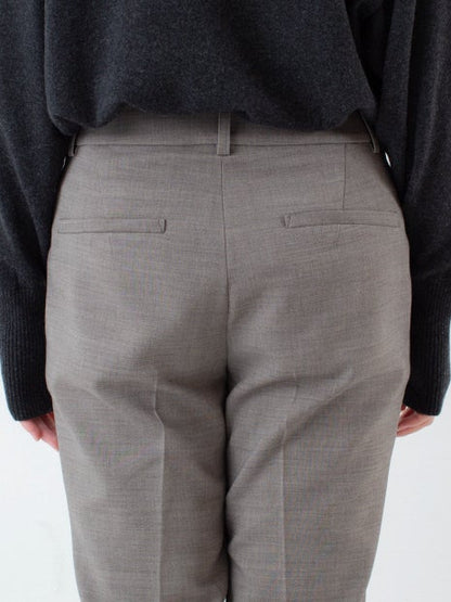 センタープレスストレッチパンツ