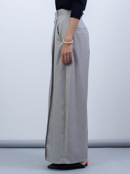 ドットジャガードパンツ