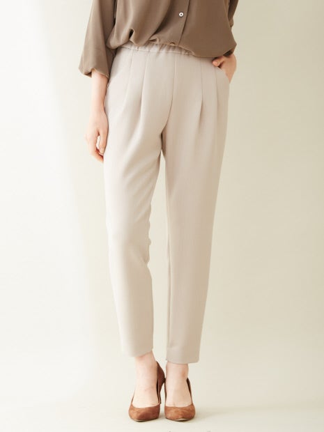 【伸縮性抜群!】2重織ウォームタックパンツ