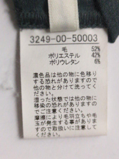ウールトロ2タックストレートパンツ