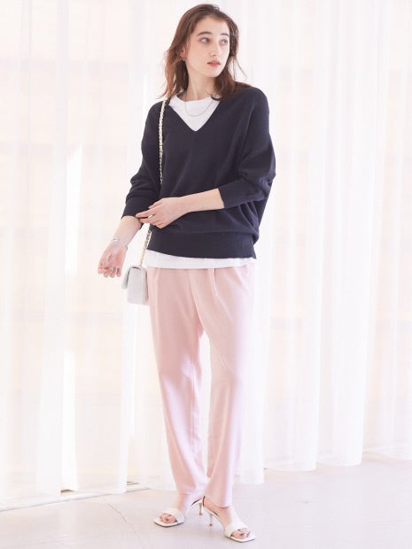 Rouge vif la cle | サテンイージーパンツ2 | パンツ – ReLIKE