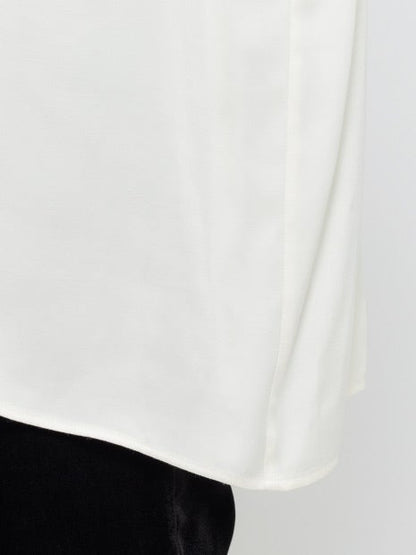 リボンデザインシャツブラウス