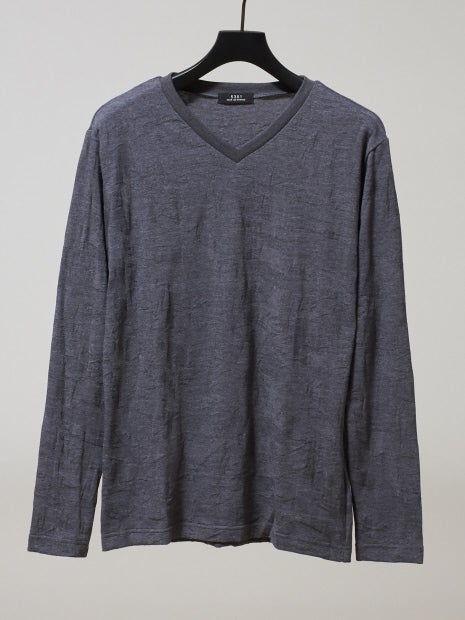 モザイクリンクスVネックカットソー